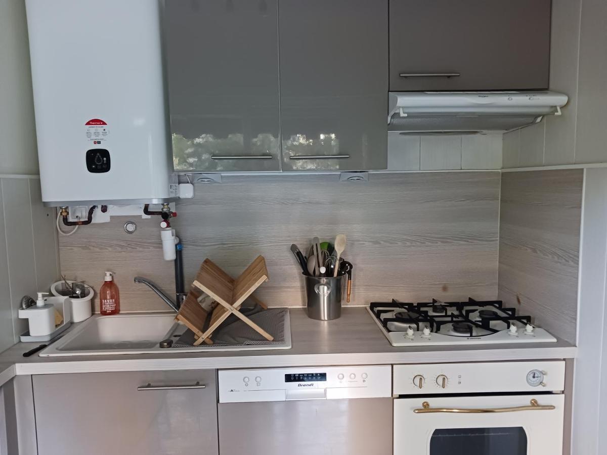 Rez-De-Jardin Grand Studio Appartement Cros-de-Cagnes Buitenkant foto